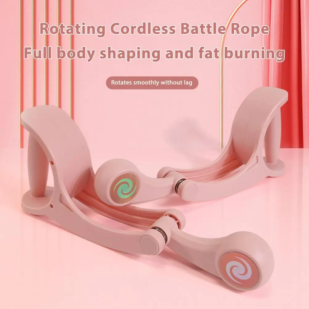 Cuerda de batalla sin cuerda, equipo de entrenamiento de brazo giratorio inalámbrico, gimnasio en casa para hombres y mujeres, ejercitador de entrenamiento de fuerza, equipo de Fitness