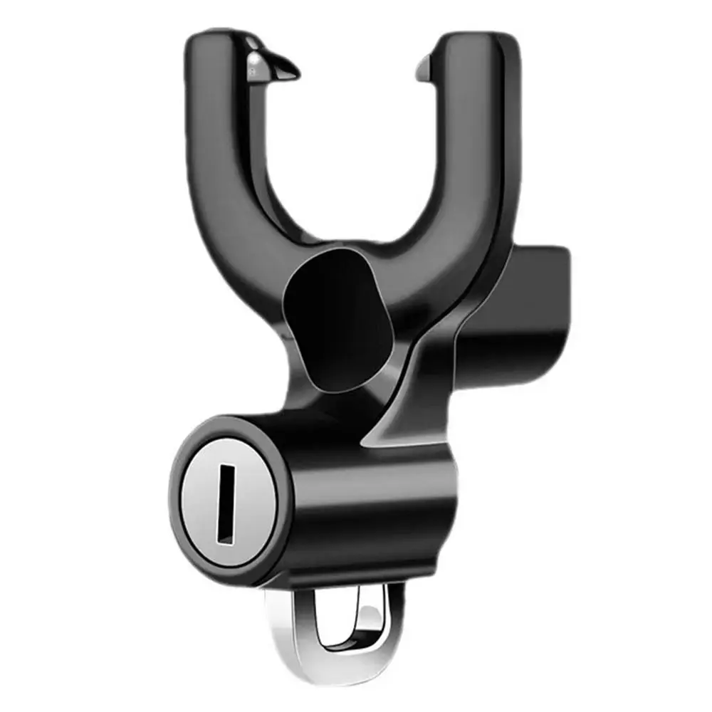 Cerradura para casco de motocicleta 2 en 1, cerradura de seguridad impermeable para casco, cerradura de seguridad antirrobo, almacenamiento de manillar, colgador Universal para motocicleta - imagen 4