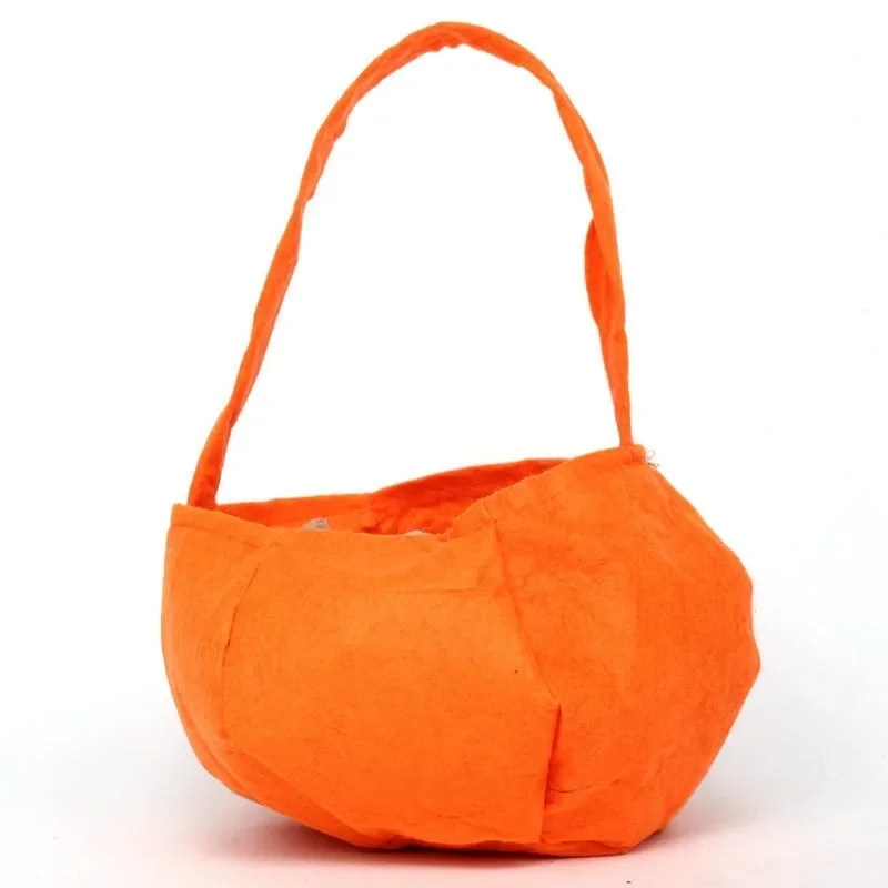 Bolsa de dulces de Halloween, suministros para fiestas infantiles, bolsa de moda, bolsa de calabaza con sonrisa navideña, regalos para niños - imagen 5