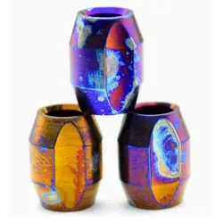 Cuentas de cuchillo TC4 de aleación de titanio, 10 estilos, colgante de cordón de cuchillo de alta calidad, cuerda de Paracord, cuentas de cuchillo EDC Multi herramientas