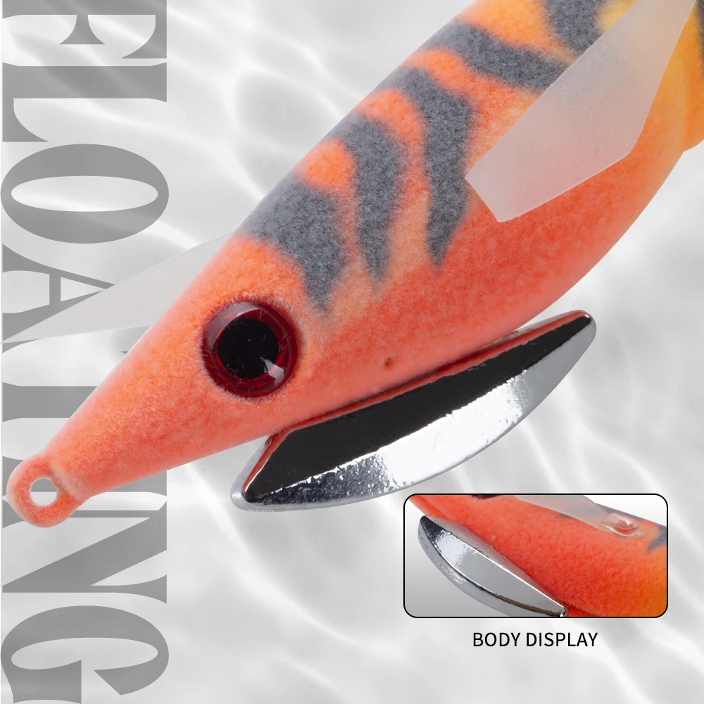 Hunthouse-señuelo de pesca de calamar, Jigging, lápiz Egi, cebo duro que se hunde, luminoso, 110mm, 22g, pulpo de agua salada, sepia, aparejos de pesca - imagen 5