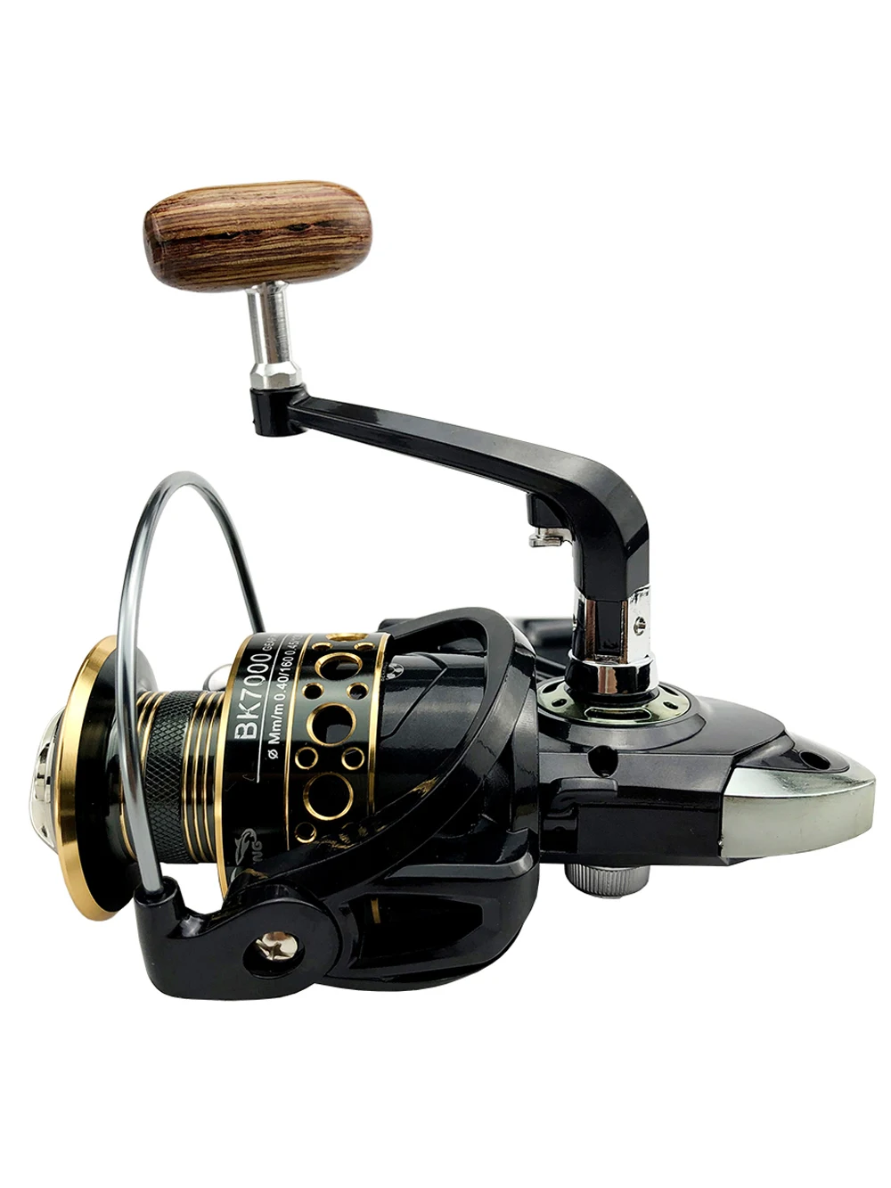 GHOTDA-carrete de pesca giratorio de acero inoxidable 2000-7000, carrete de Metal, aparejos de pesca - imagen 3