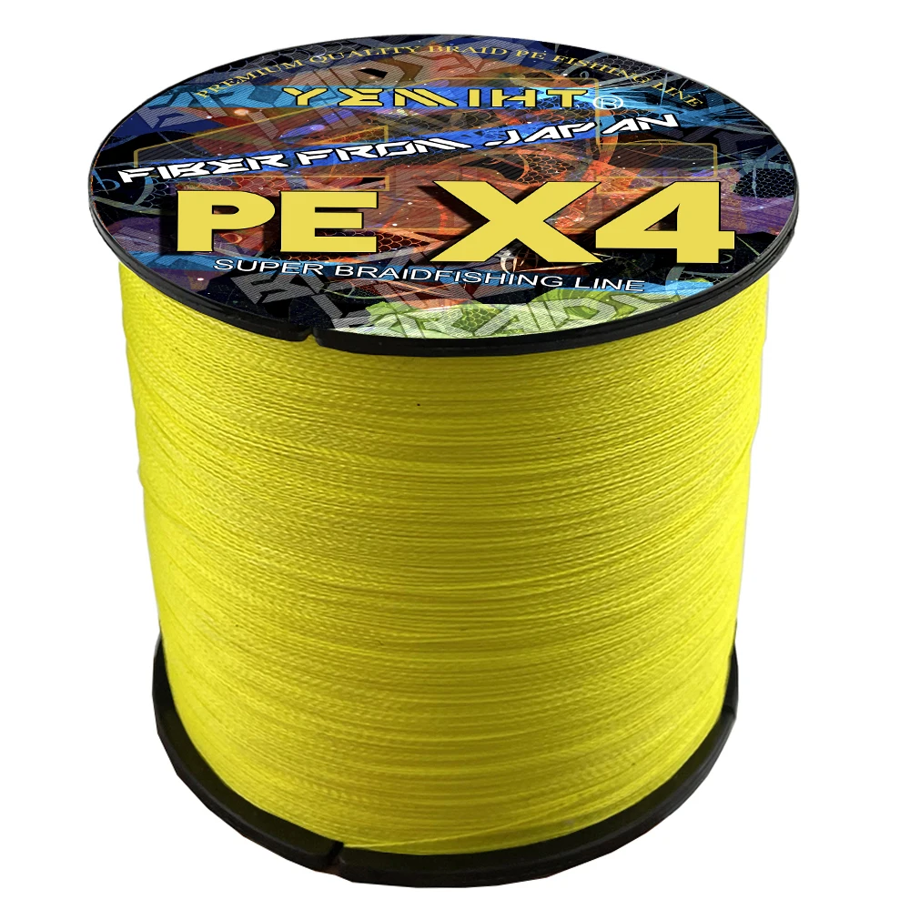 YEMIHT-líneas de pesca de 0,11mm-0,5mm, 300M, 4 hebras, línea trenzada multifilamento PE, 10LB, 12LB, 18LB, 28LB, 35LB, 40LB, 50LB, 60LB, 80LB - imagen 3