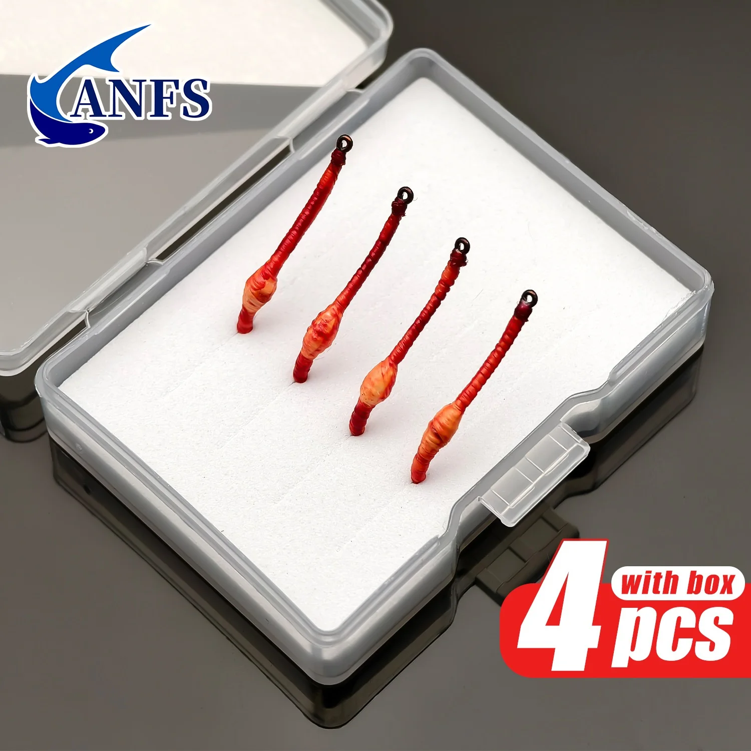 ANFS Moscas de pesca biónicas realistas – Cebo para pescador - imagen 3