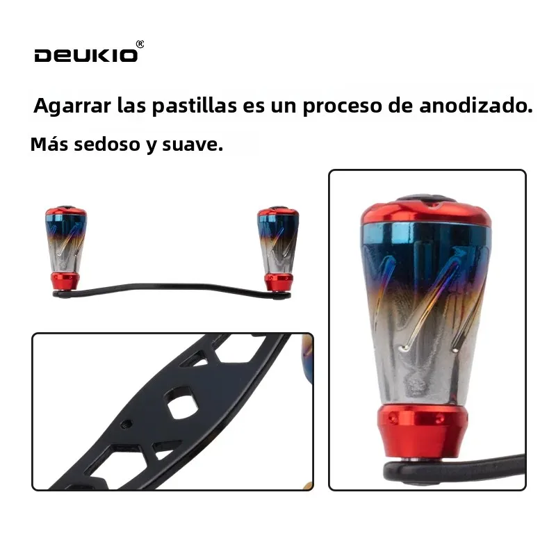 Deukio Brazo Oscilante para Carrete Baitcasting Aluminio - imagen 2