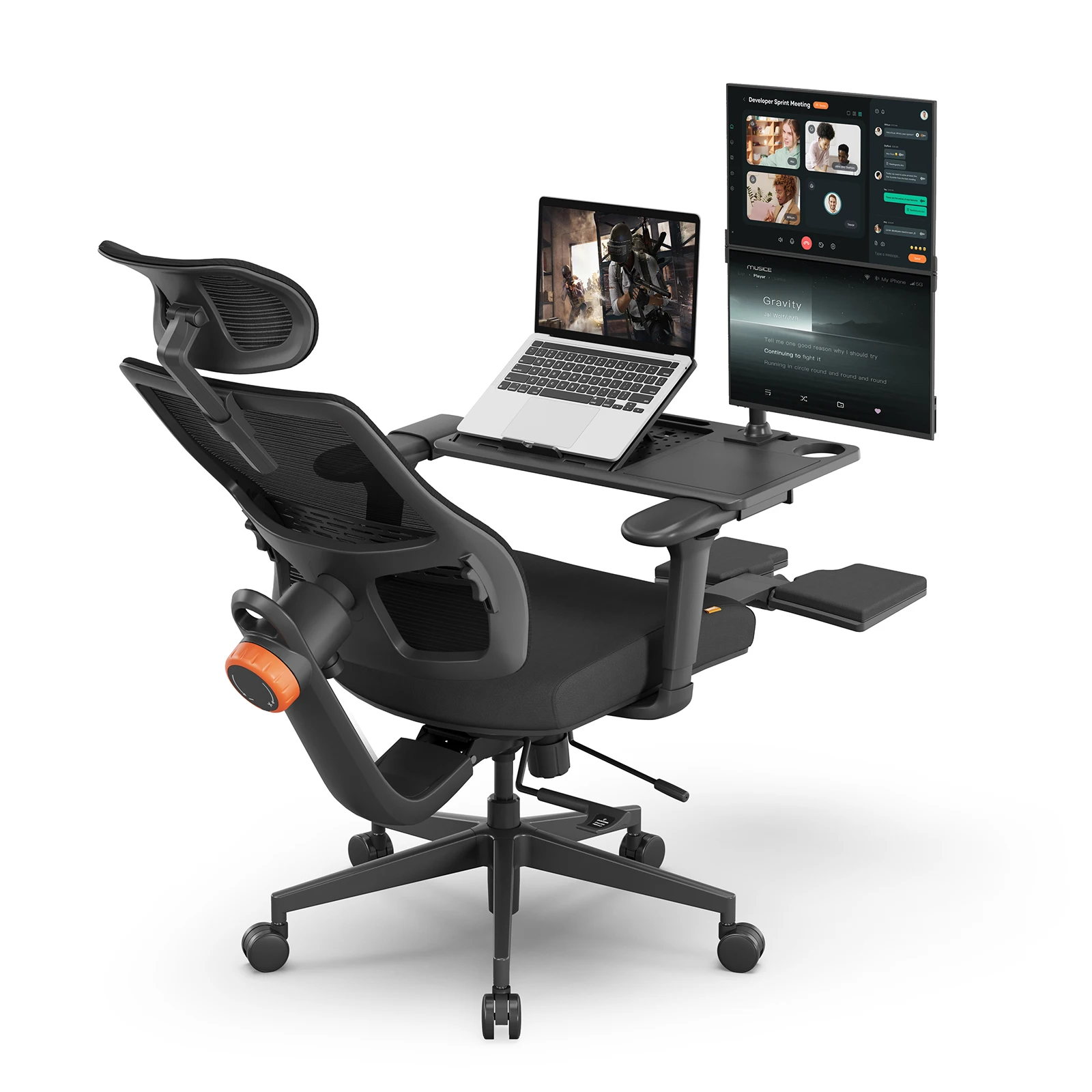 Newtral Mesa extensible para sillas ergonómicas serie MagicH - imagen 3