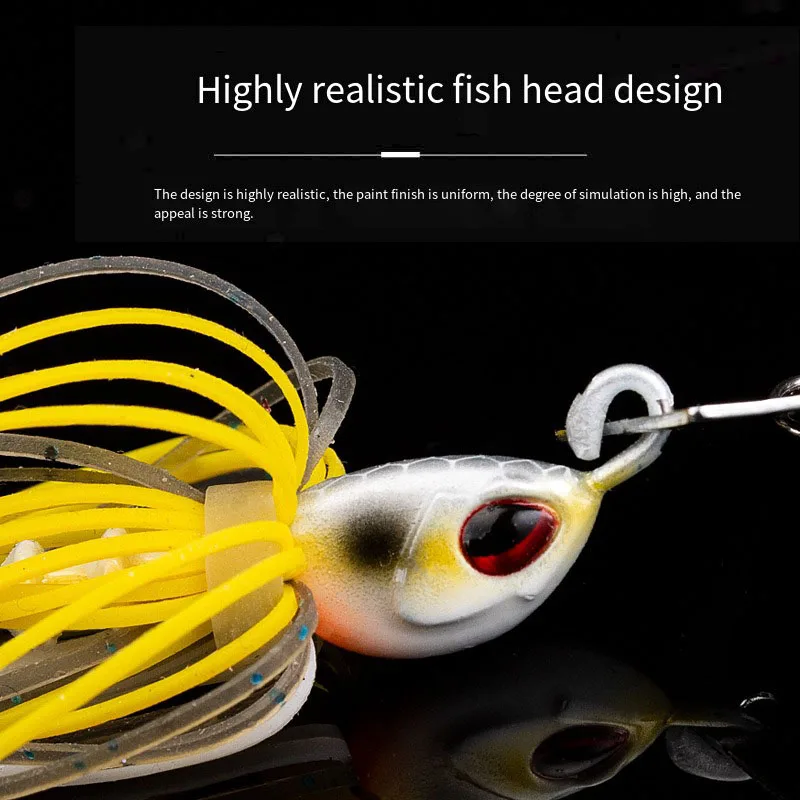 Buzzbait Spinner Chatter para Bass, Pike y Walleye - imagen 3