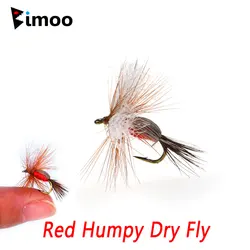 Bimoo Mosca Seca Humpy para Trucha – Artificial Marrón