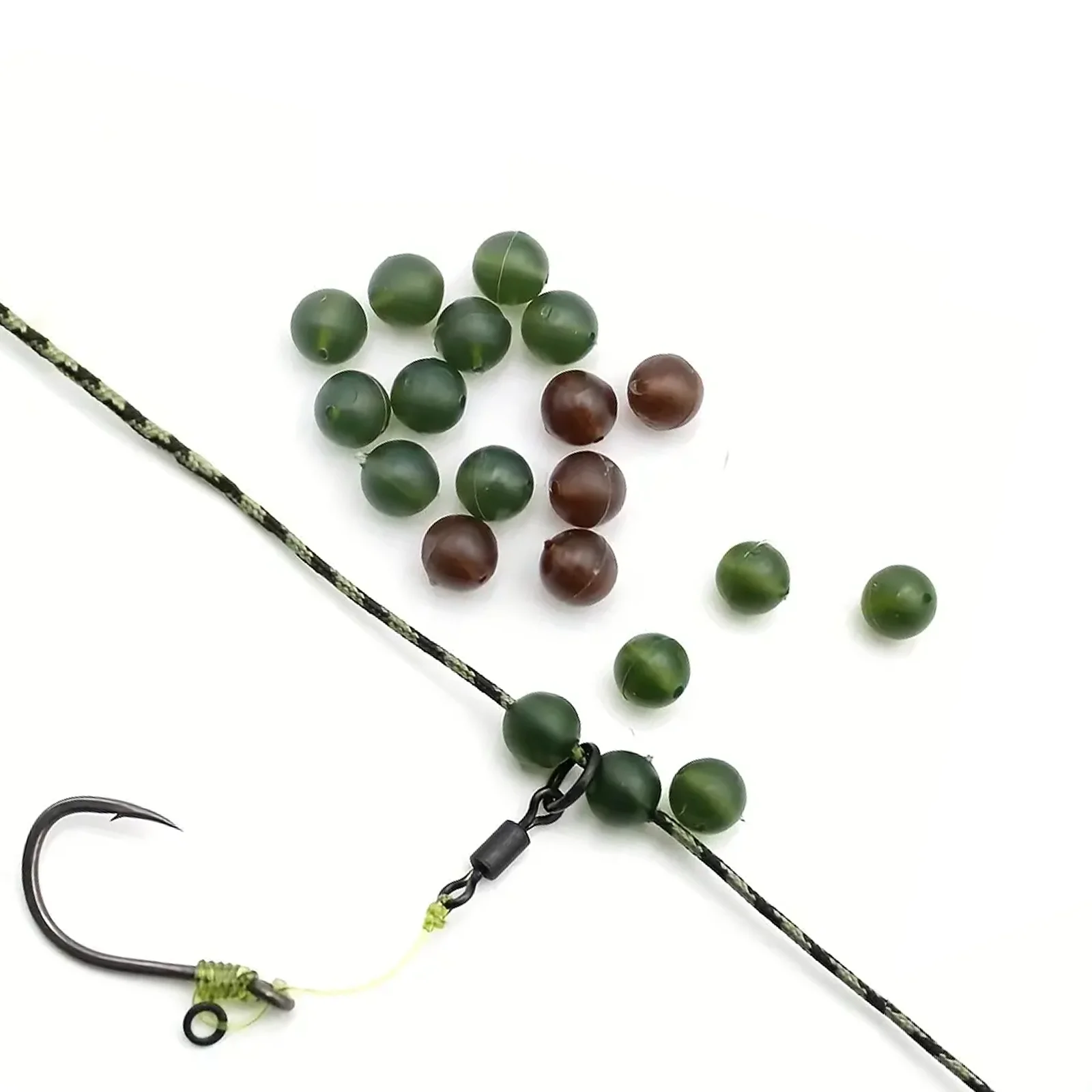 Cuentas de goma para pesca de carpa – Montaje Chod y helicóptero - imagen 2