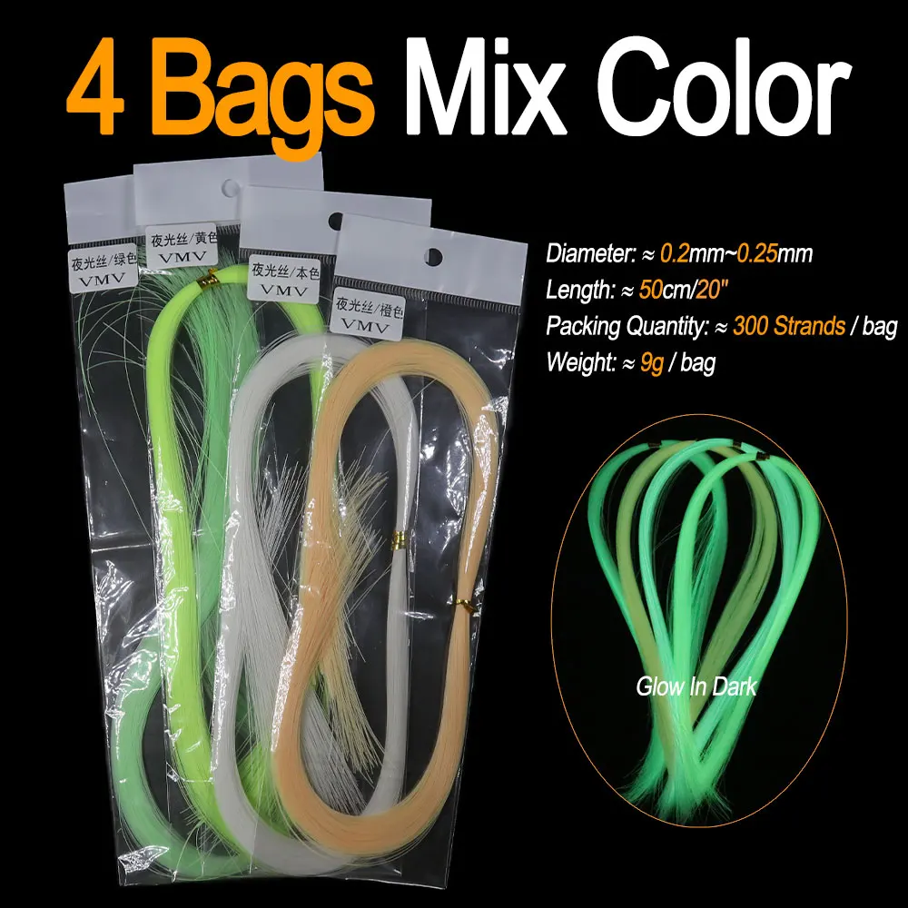 4 Bags Mix Color