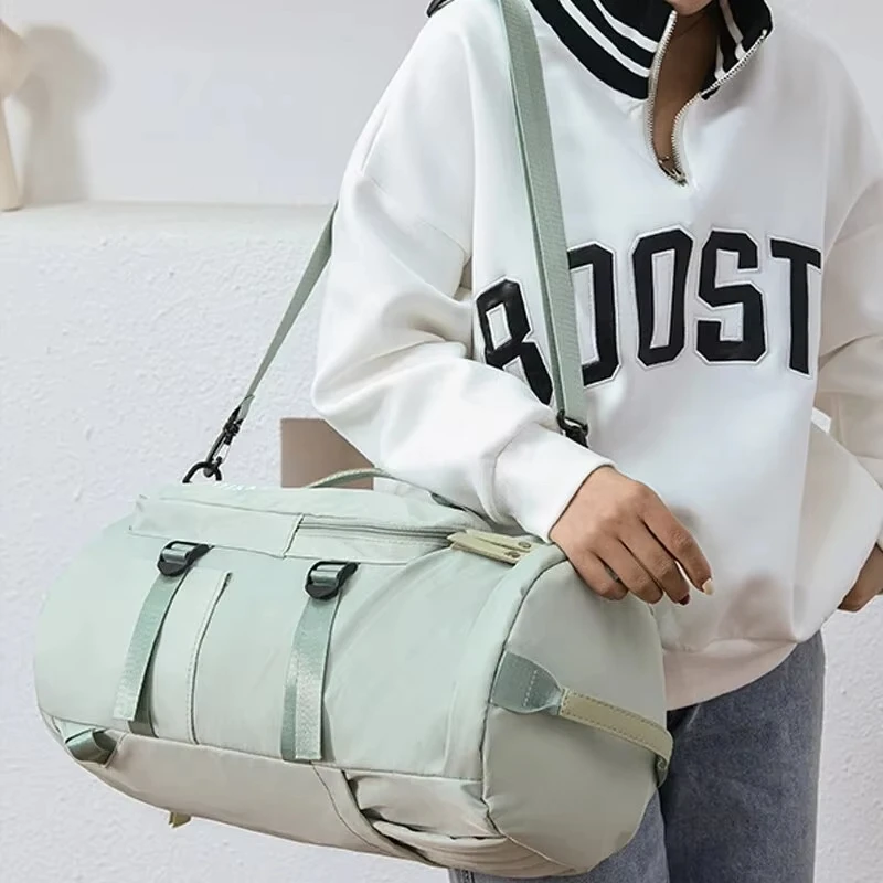 Bolsa de almacenamiento de gran capacidad, bolsa de viaje, equipaje de mano, mochila impermeable, bolso, bolsa de pesca de tela Oxford, bolsa de camping - imagen 4