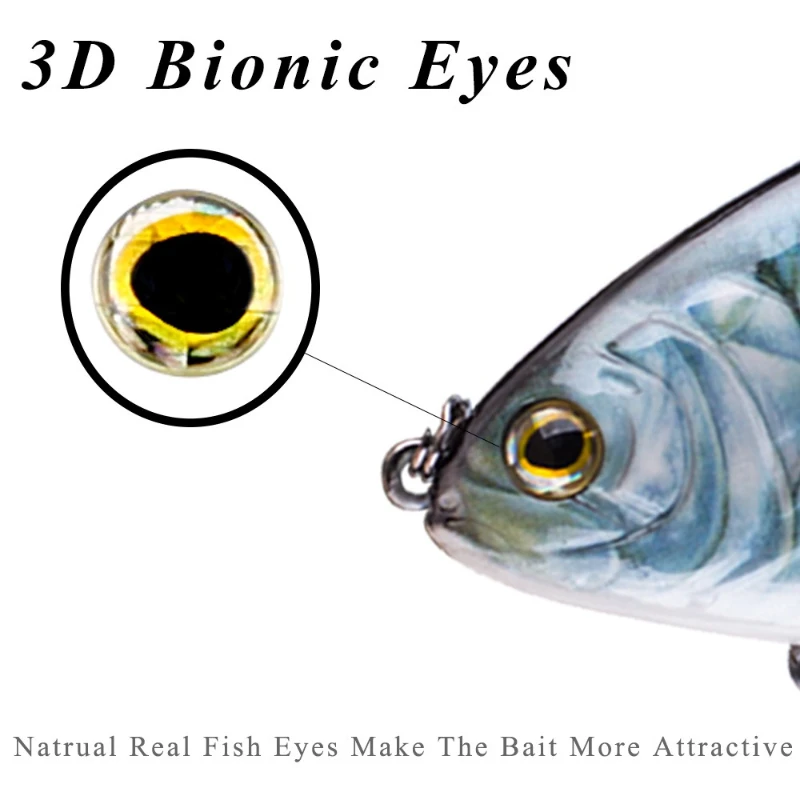 Cebo deslizante de 17,8 cm y 82g, cebo de natación articulado de 2 piezas, cebo duro de agua salada que se hunde para lubina gigante, Lucio, pez monstruo grande almizclado - imagen 4