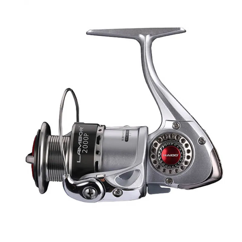 Haibo-carrete de pesca giratorio LAMBOR 1000/2000, 2 carretes, 5,2: 1, 8BB, Envío Gratis - imagen 3