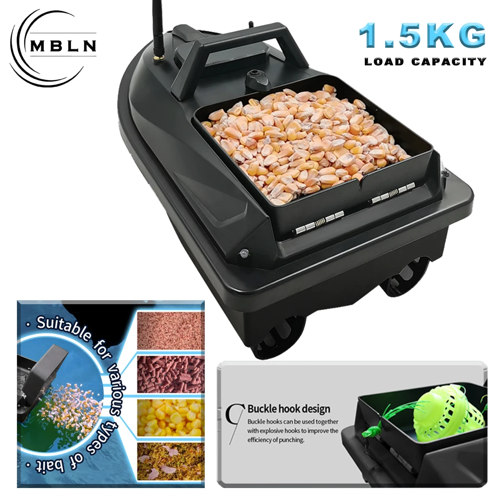 Mini barco RC MBLN – Motor dual para máxima autonomía - imagen 3