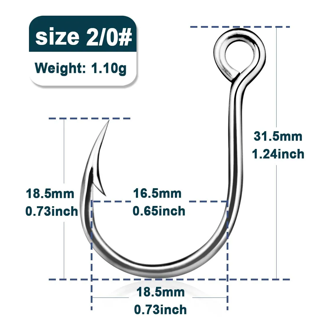Size2-0  Gap 16.5mm
