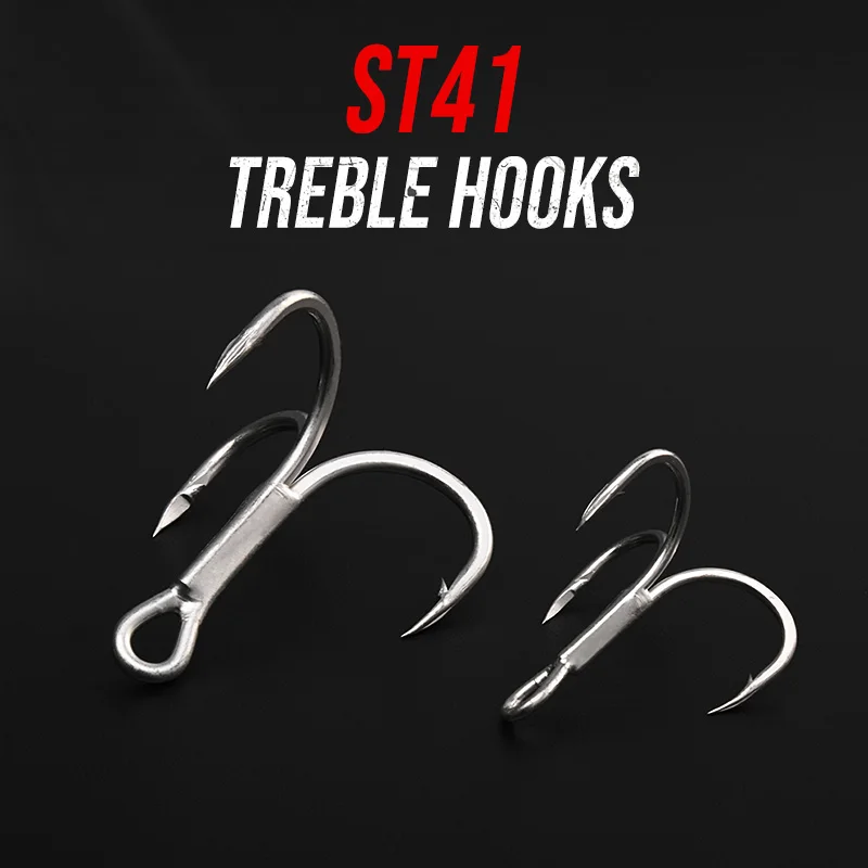 ALLBLUE Ganchos agudos súper fuertes Ganchos afilados 2/0 1/0 1 #   2 #   4 #   6 #   8 #   10 #   10 unids/lote aparejos de pesca aparejos terminales de anzuelo - imagen 4