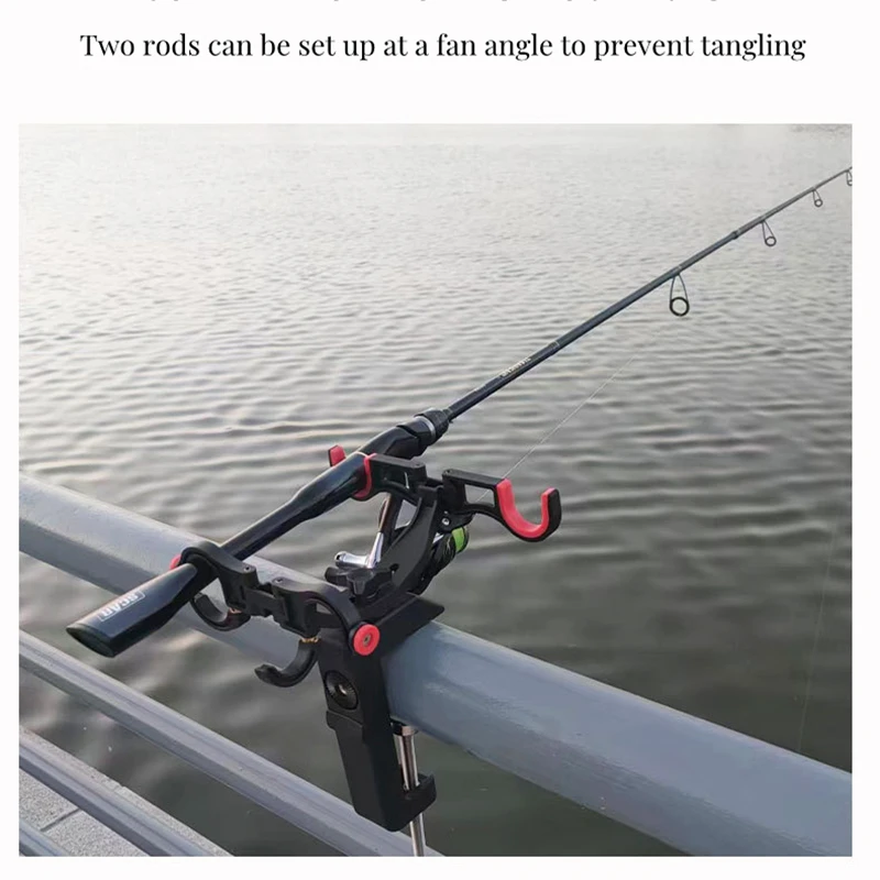 ZYZ Portacañas Doble para Barco – Nailon Resistente Ajustable