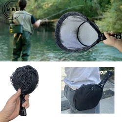Red de pesca plegable MBLN – Aro de acero con bolsa clip para carpa