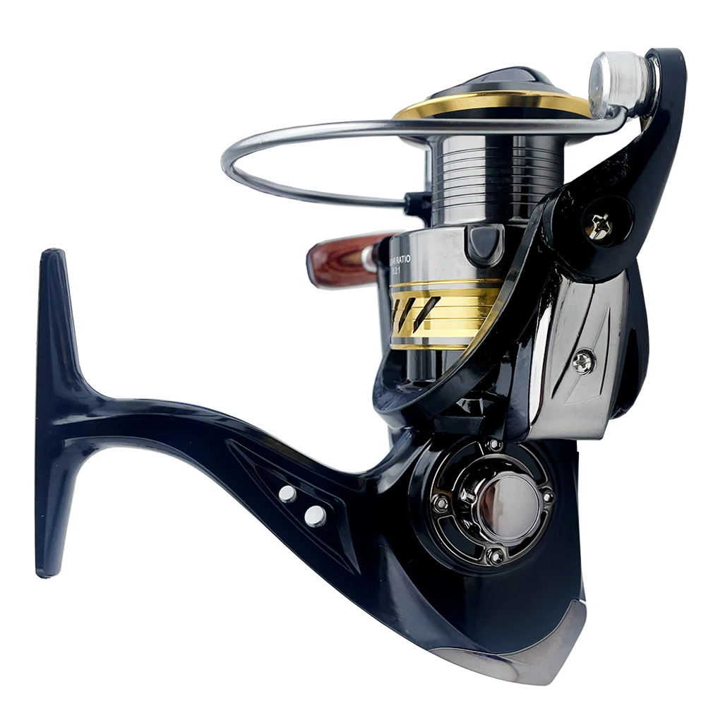 GHOTDA-carrete de pesca unidireccional de alta sensibilidad, sistema de freno delantero, carrete giratorio de carpa, carrete de Metal, accesorios de herramientas de pesca - imagen 3