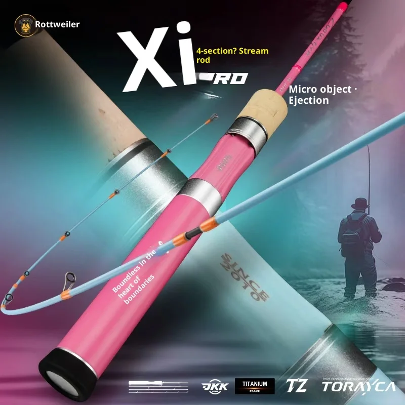 Rovina Stream Pro caña pesca viaje UL multisección TORAY - imagen 3