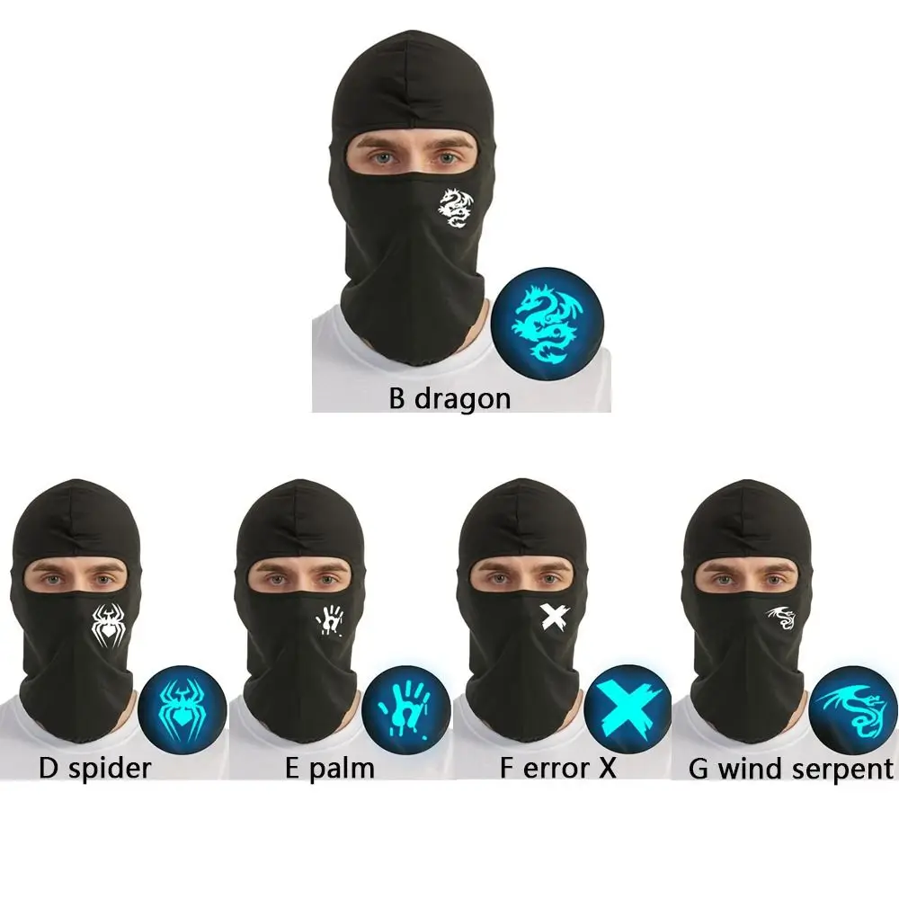 Gorro pasamontañas elástico transpirable de seda de hielo máscara facial completa para el cuello pañuelo protector solar para la cabeza máscara para montar deportes al aire libre - imagen 2