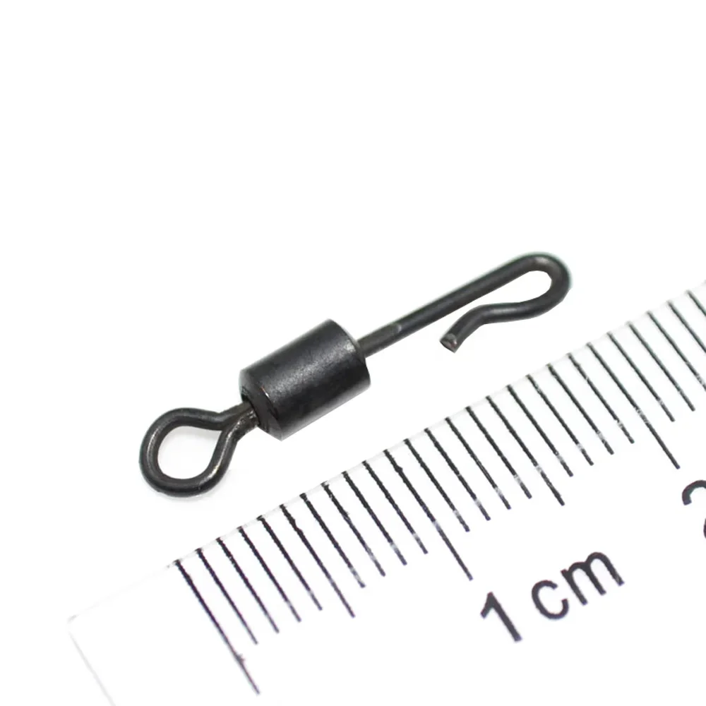 Aparejos giratorios de cambio rápido para pesca de carpa, manguitos antienredos de 54mm, 50 + 50 unidades - imagen 3