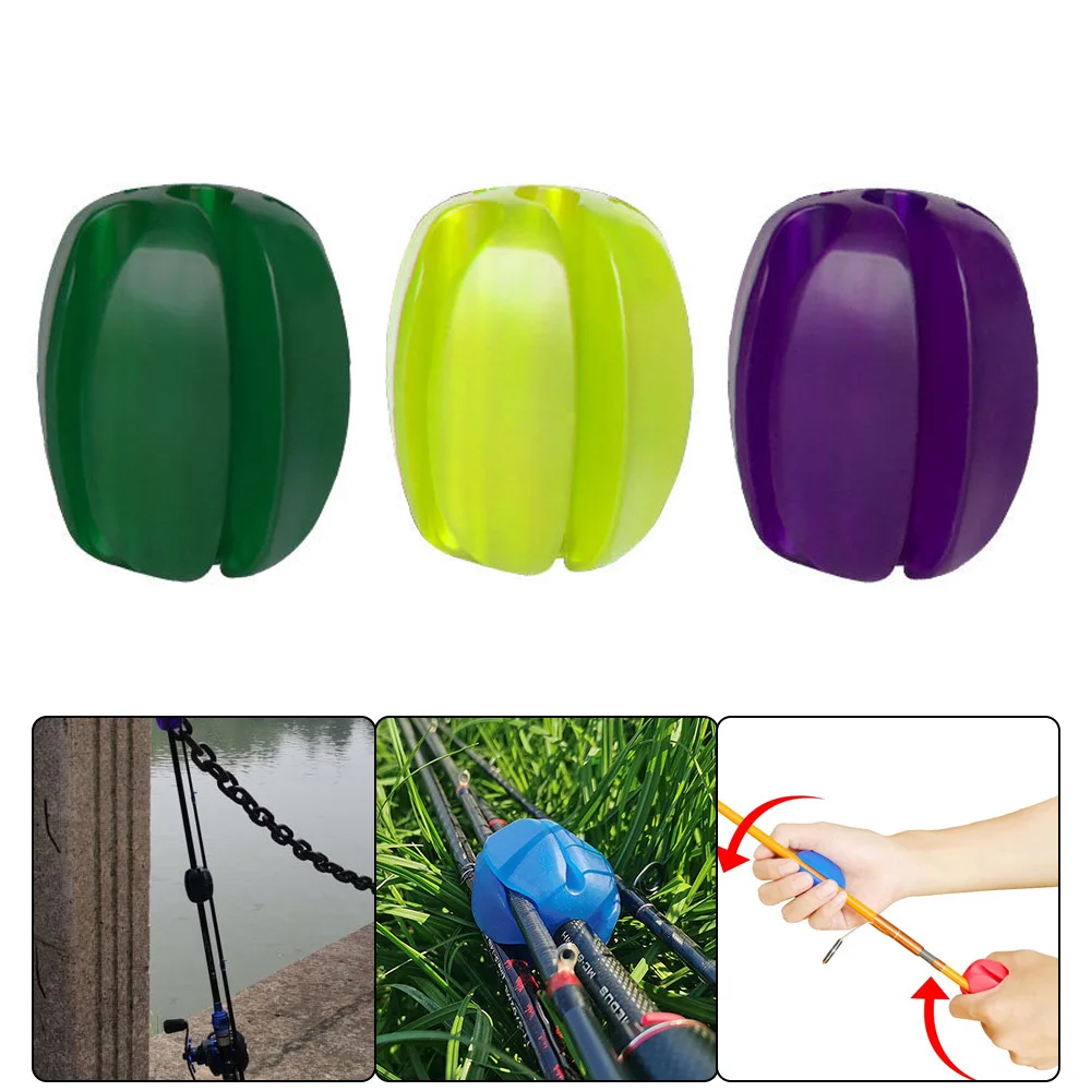 Caña de pescar, bola fija, Mini protección anticolisión, Retractor, tapón para caña de pescar, accesorios de herramientas de pesca - imagen 3