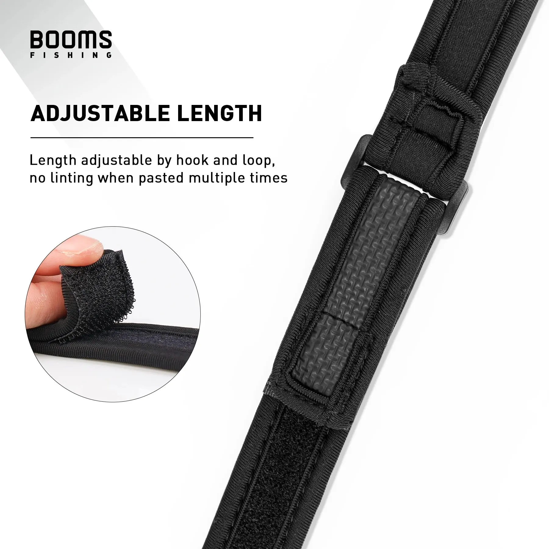 Booms-funda protectora para caña de pescar RS6, funda para cañas de pescar con mosca, soporte para bolsa, correas para cinturón, accesorios de herramientas portátiles - imagen 3