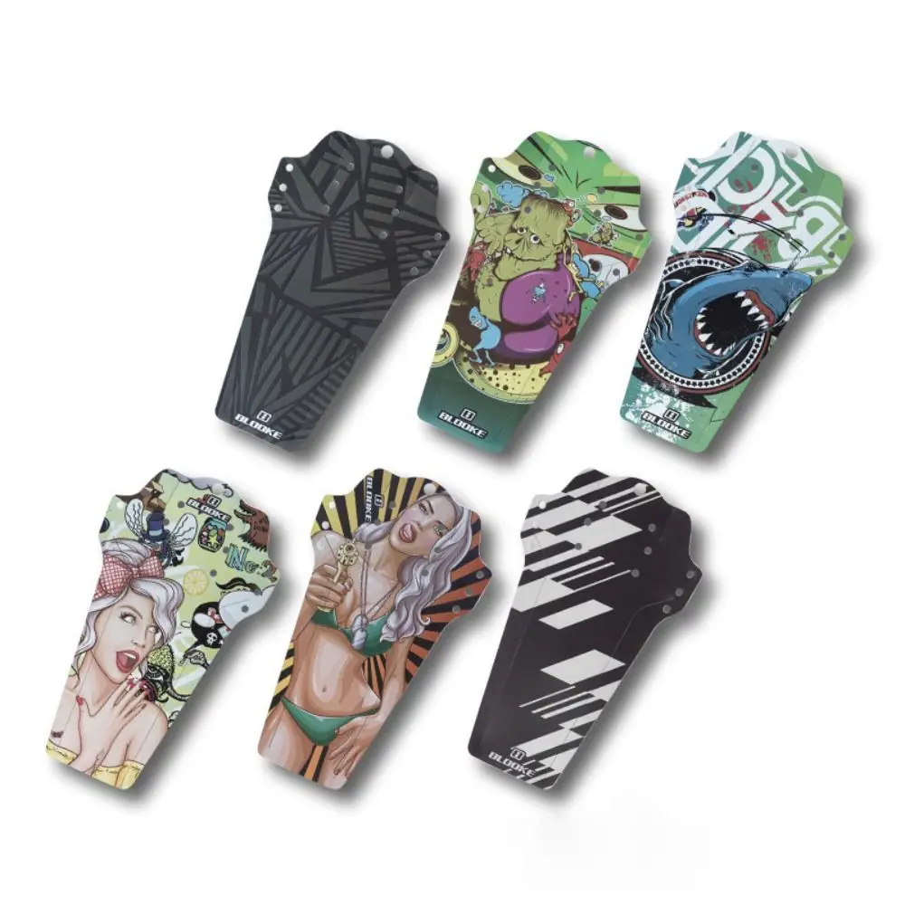 Guardabarros deportivo para bicicleta PP, guardabarros impermeable Multicolor, guardabarros delanteros y traseros para ciclismo - imagen 4