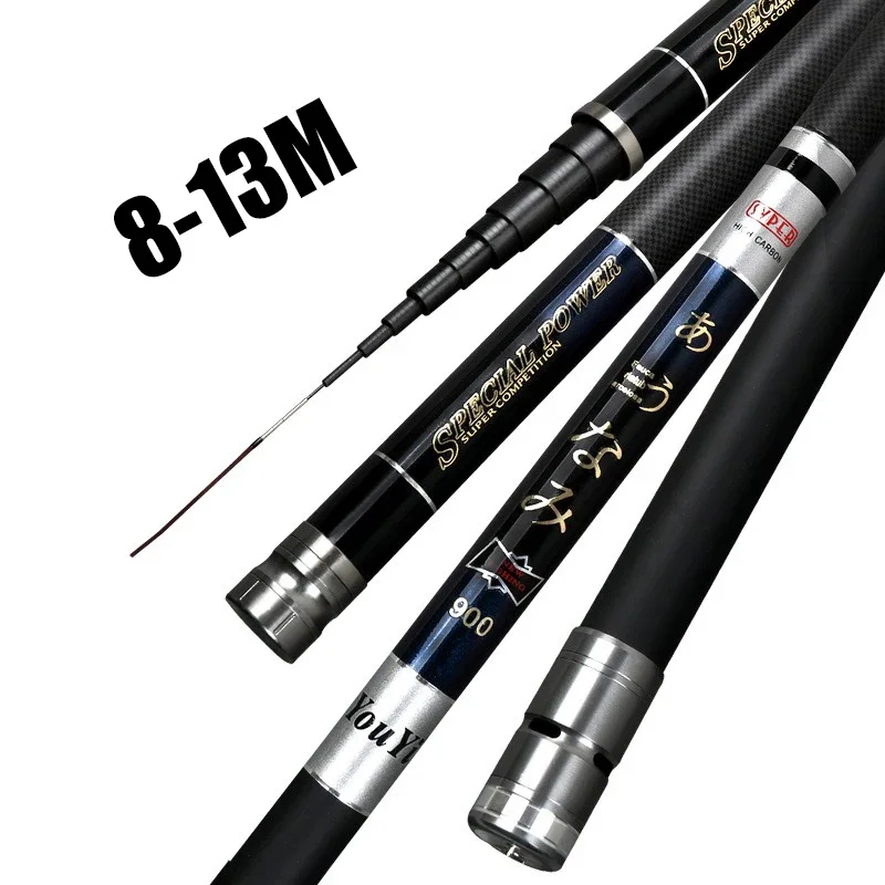 Caña Telescópica Carbono 8-13m – Ultraligera para Trucha y Costa - imagen 2