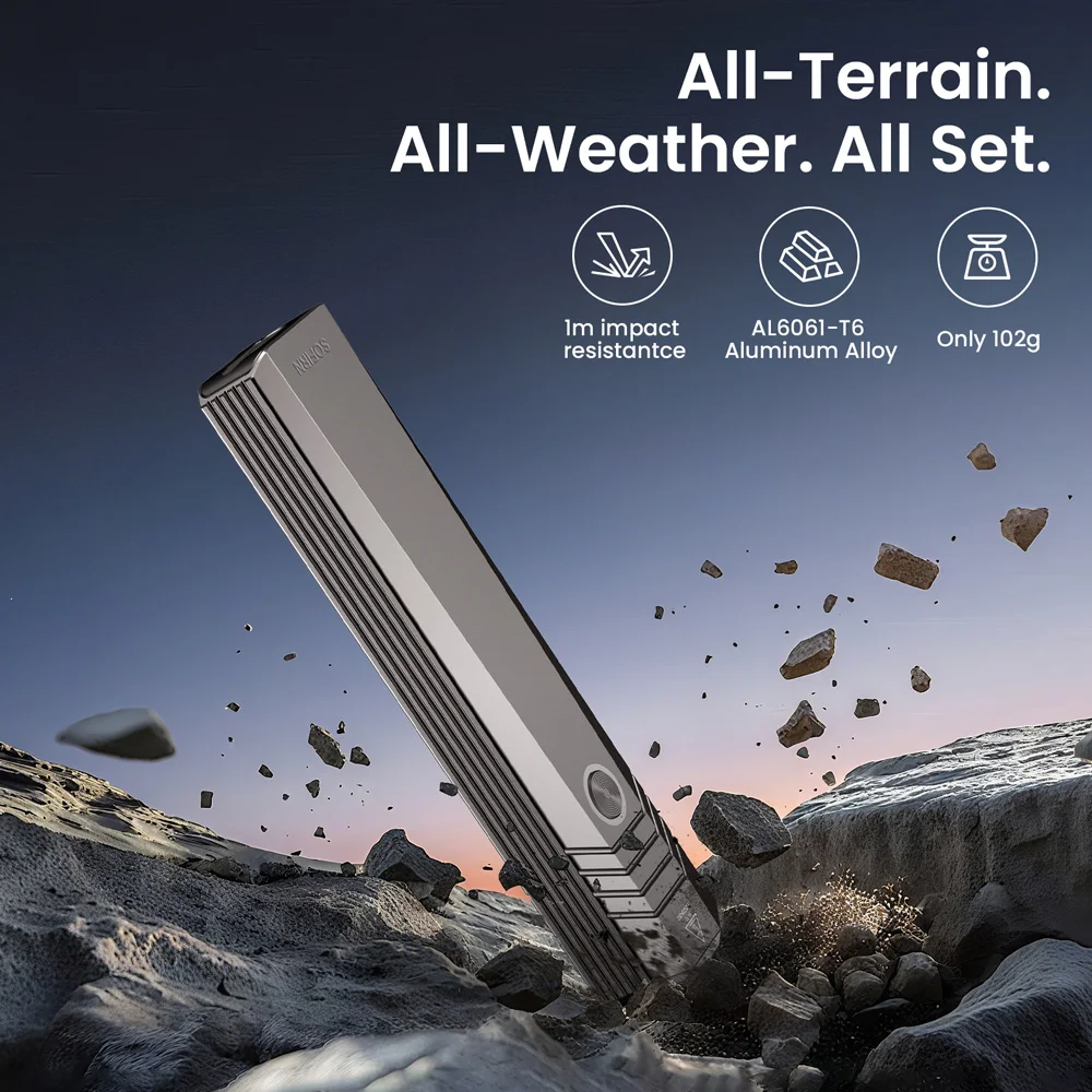 SOFIRN ST1 Linterna impermeable USB C para pesca - imagen 5