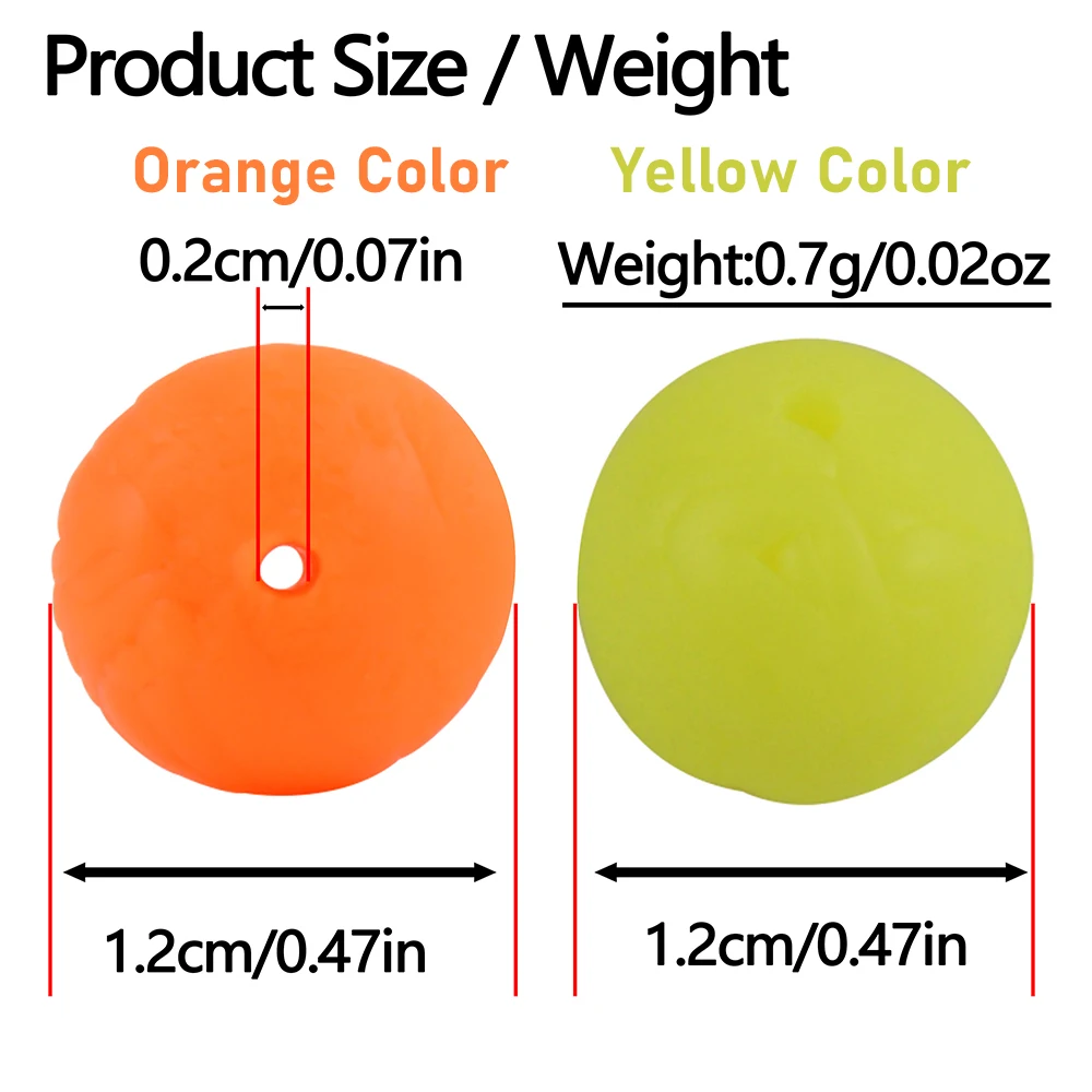 Señuelo de pesca suave, Bola de pesca de maíz flotante de 12mm, Boilie de carpa, accesorios de pesca, aparejos de tope de cuentas, 40 unids/lote por caja - imagen 2