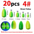 20pcs Green YE 4