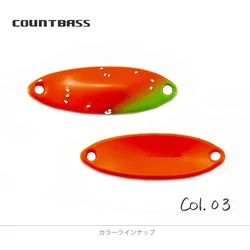 Countbass Cuchara de pesca latón fundido – Para salmón, trucha y lucio