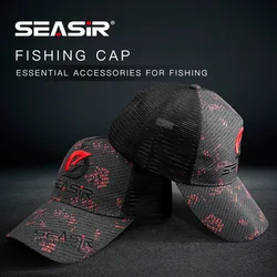 Gorra de pesca transpirable Seasir – Ajustable con protección UPF50+