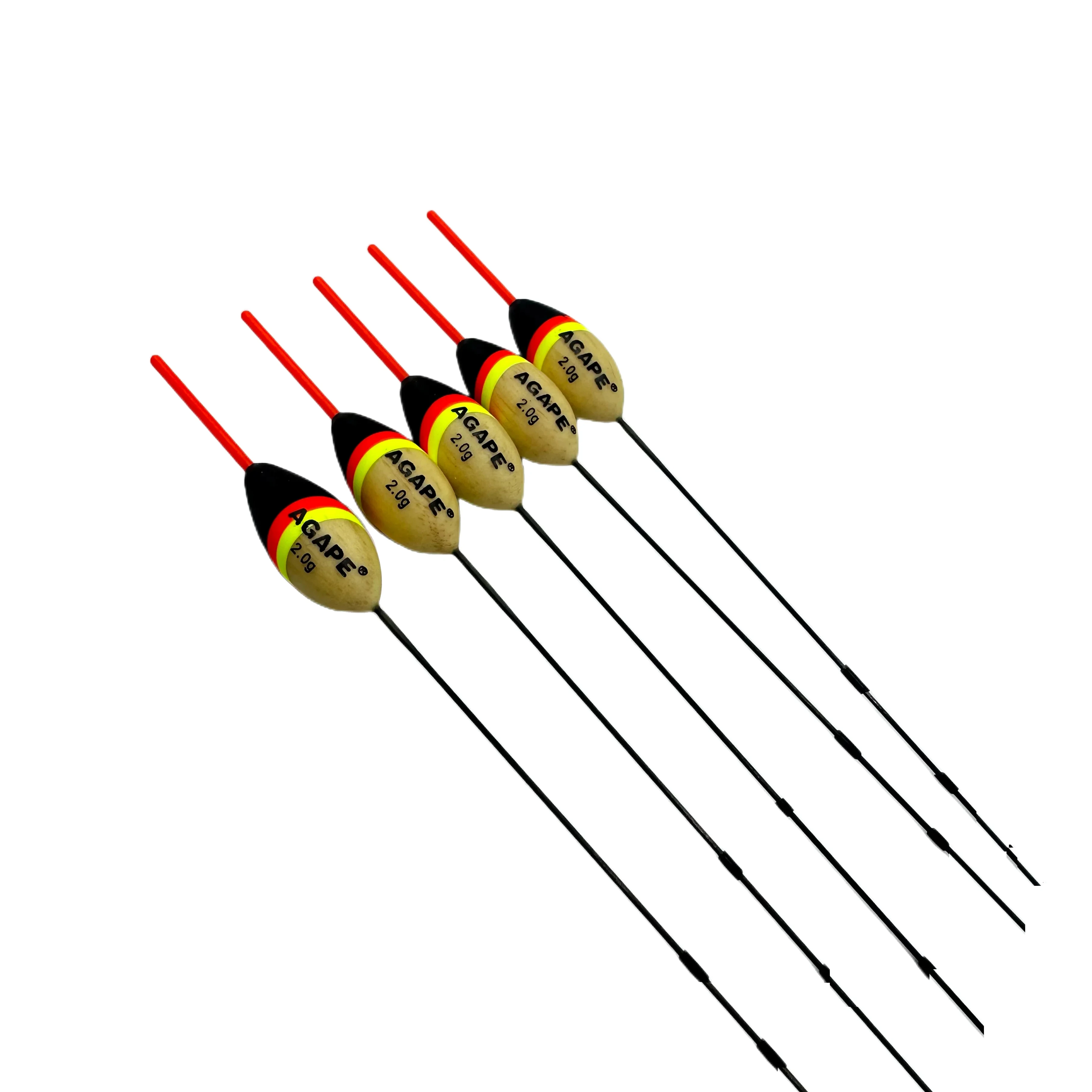 Agape flotadores balsa palo – Boyas 1,0-2,0g para pesca - imagen 2