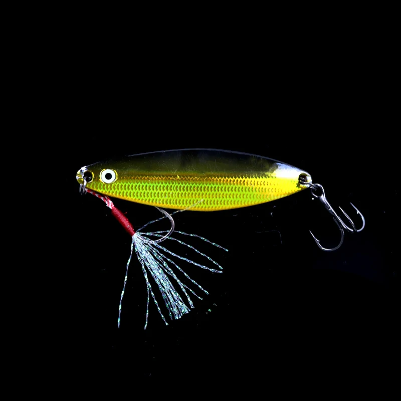 LETOYO Cuchara de pesca cobre – Señuelo aerodinámico hundimiento - imagen 5