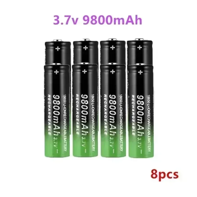 Batería recargable 18650 litio 9800mAh para linterna LED de pesca - imagen 2