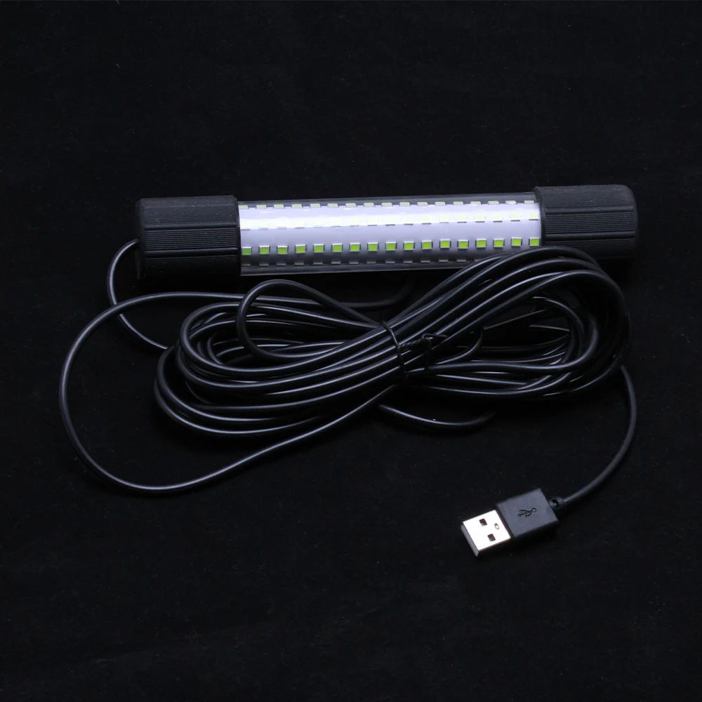 Luz LED subacuática USB para pesca nocturna de alta luminosidad - imagen 5