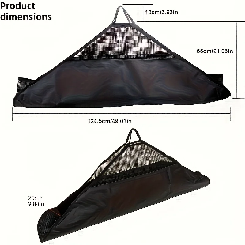 Bolsa de Pesca YOTO PVC Impermeable Gran Capacidad con Escalas