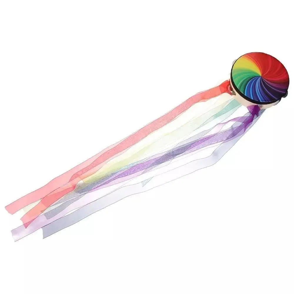 Nuevo Tambor de mano para conciertos de baile de una sola fila de percusión de 6/7/8 pulgadas, cinta - imagen 2