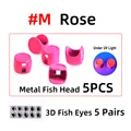5pcs rose M