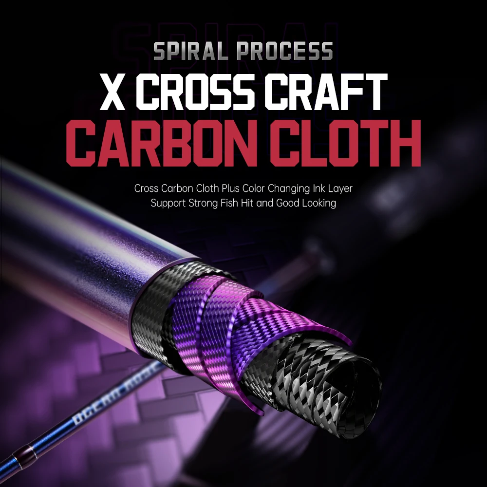 Caña de pescar de mar SOLOKING OCEAN ROSE, caña de Jigging lenta para plantilla de Metal, señuelo, anillo Fuji, 2 secciones, 1,85 m, 1,88 m, caña giratoria Baicasting - imagen 2