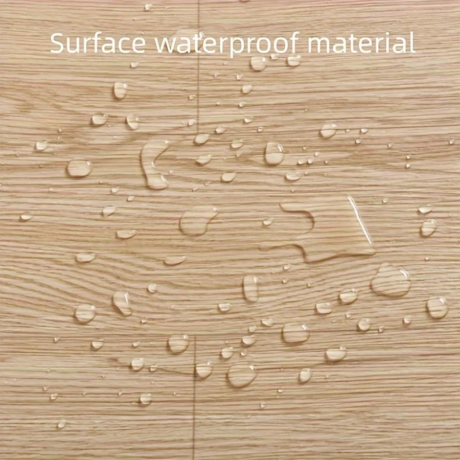 Pegatina de suelo de 40CM para decoración de dormitorio, papel tapiz de grano de madera, pegatinas impermeables, decoraciones para el hogar, papel tapiz adhesivo para pared - imagen 5