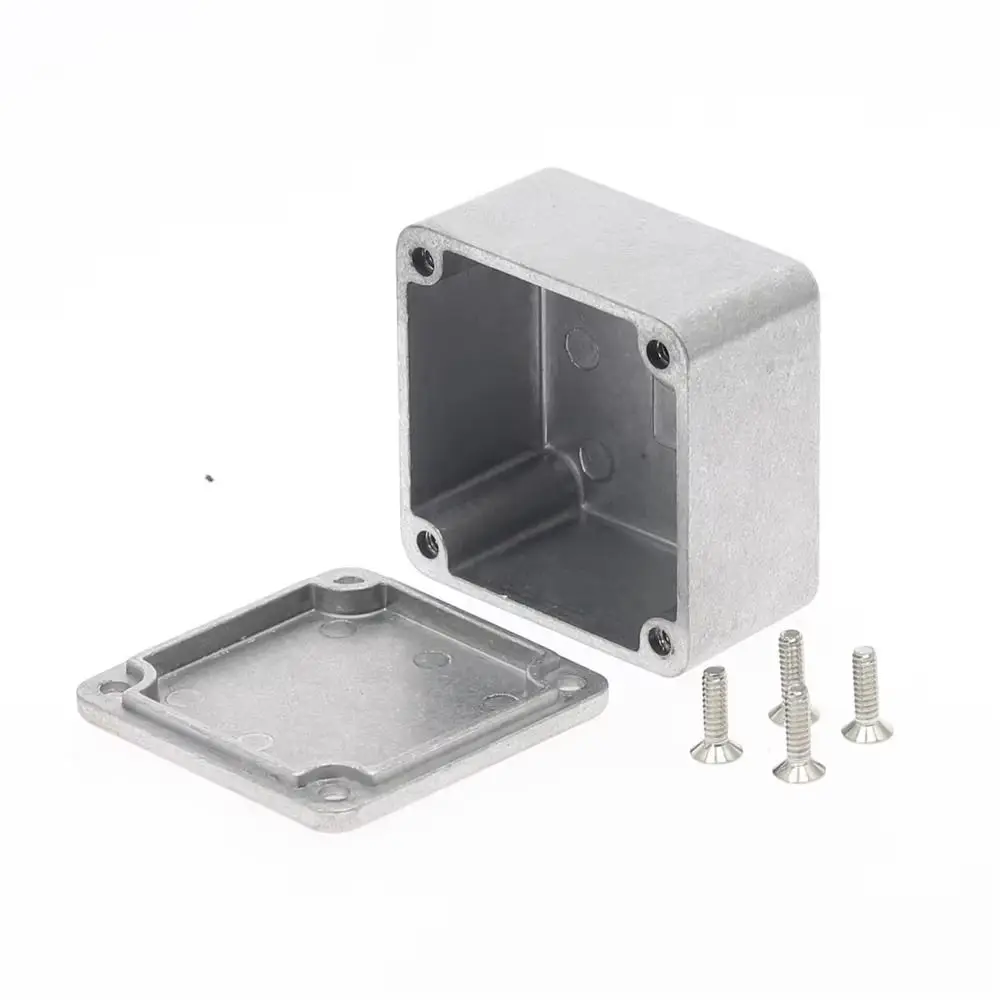 Caja aluminio fundido a presión 1590 para pedal efectos guitarra - imagen 4