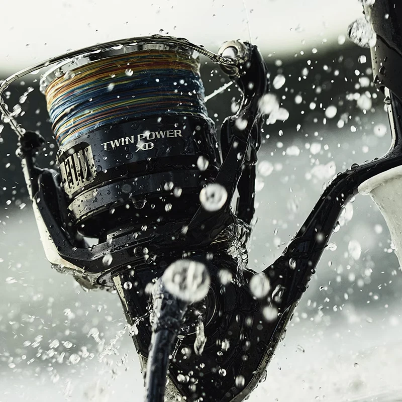 SHIMANO 2025 nuevo carrete de pesca giratorio TWINPOWER XD AR-C carrete CI4 + X protección a prueba de agua para agua de mar agua dulce - imagen 4