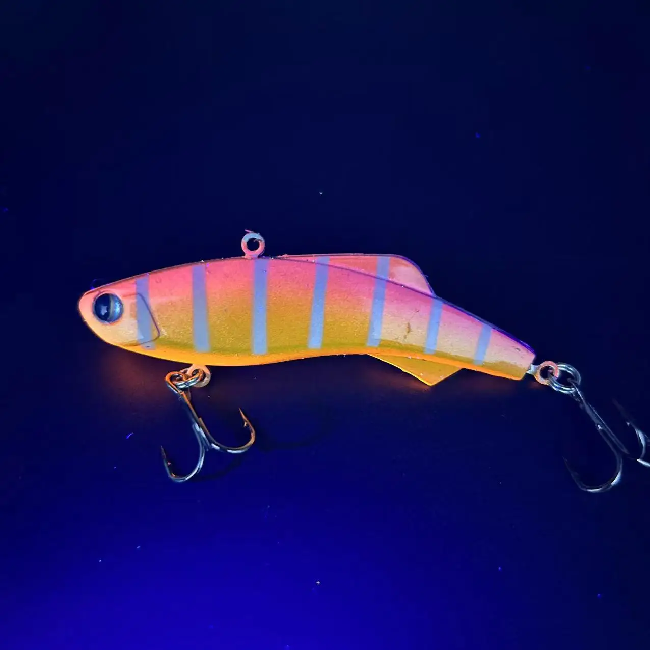 Shiriten Vibe suave VIB hundimiento Slient vibración señuelo de pesca lubina Lucio invierno hielo Wobbler locura silicona Rattlin Vib señuelos - imagen 2