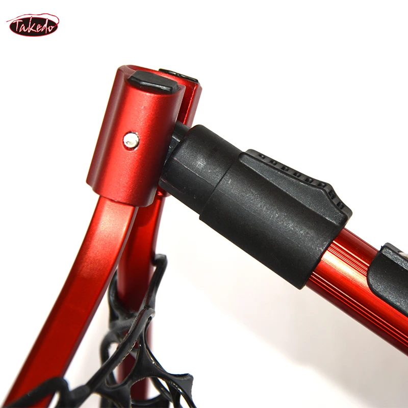 TAKEDO DS01 Red de inmersión plegable Red de aterrizaje portátil Red de pesca con mosca de goma Red de inmersión de mano ultraligera Red de pesca de carpa - imagen 5