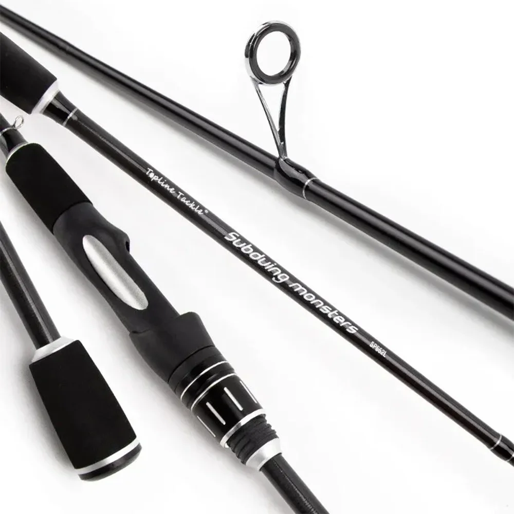 Poste de señuelo al por mayor ML Luya polo mango recto pistola Binglei poste fuerte Ma Kou Qiao Kou lubina enchufable poste dos secciones - imagen 2