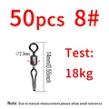 50pcs size 8